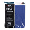 BCW - Z-Folio 9-Pocket LX Album - Toploaders - Blue