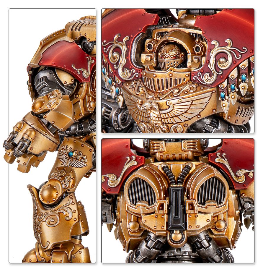 Warhammer 40K/The Horus Heresy - Custodes - Telemon Heavy Dreadnought