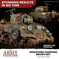The Army Painter - Miniature Chipping Brush Set