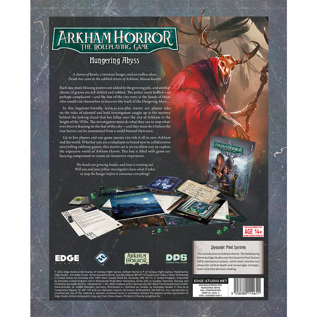 Arkham Horror RPG - Starter Set - Hungering Abyss