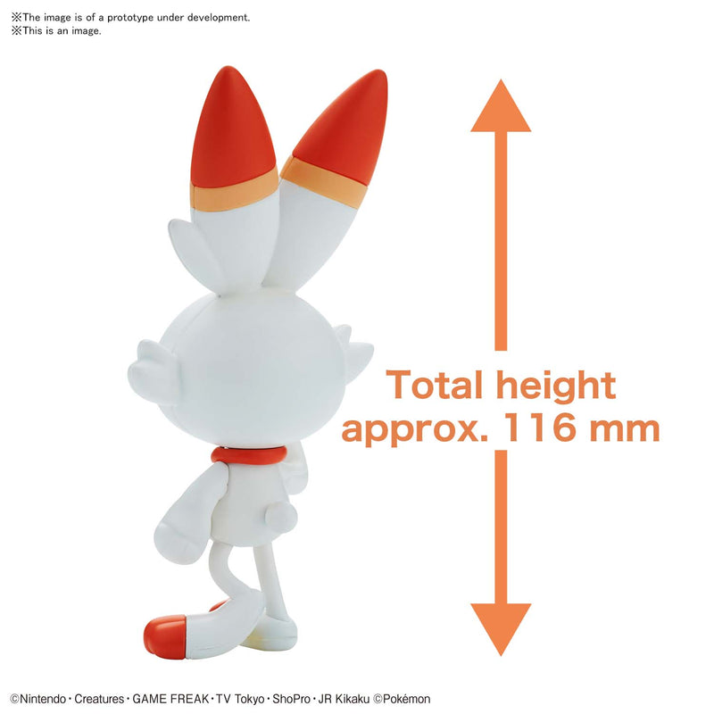 Pokémon Model Kit Quick!! 05 Scorbunny