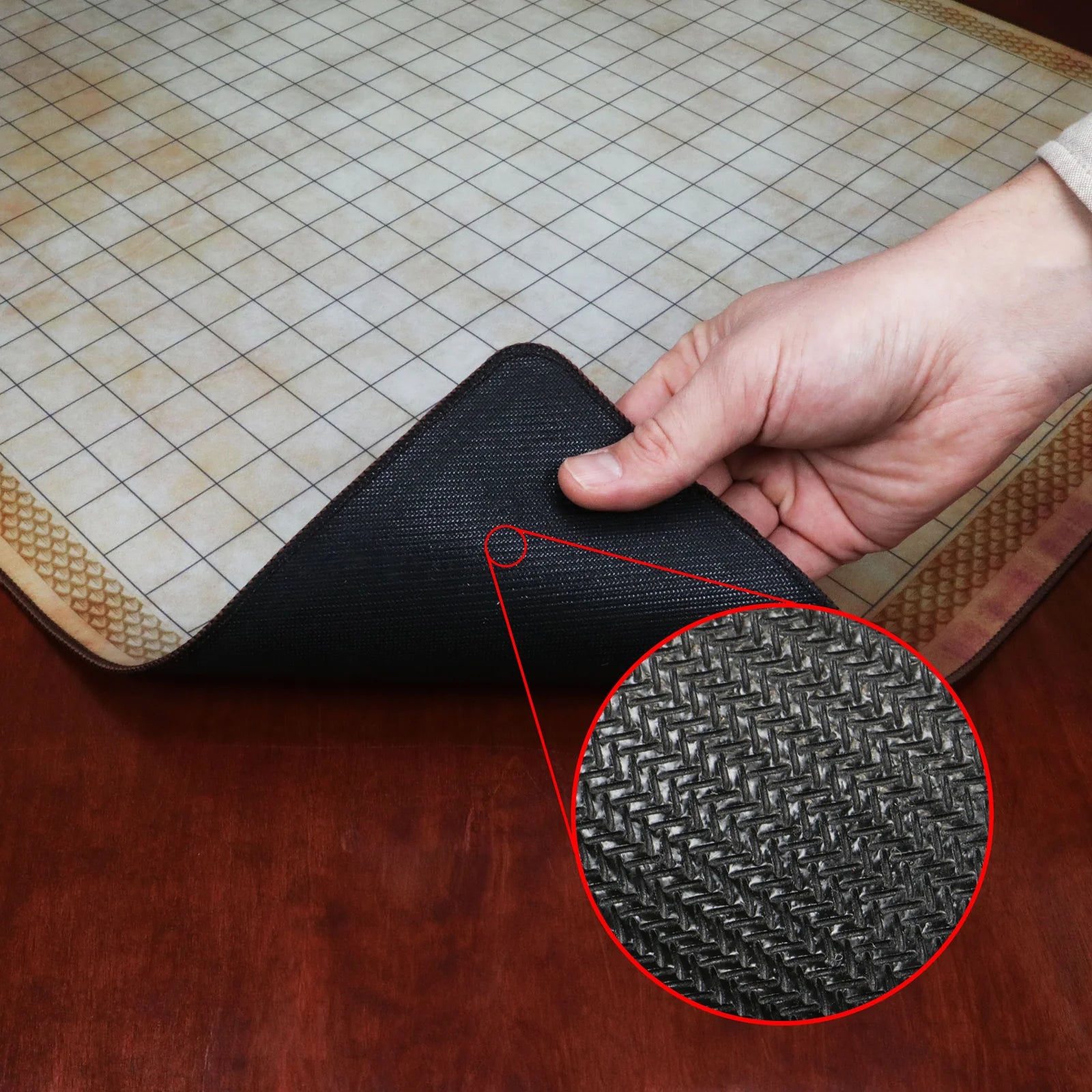 Enhance: Deluxe Rubber RPG Grid Mat Campaign Kit