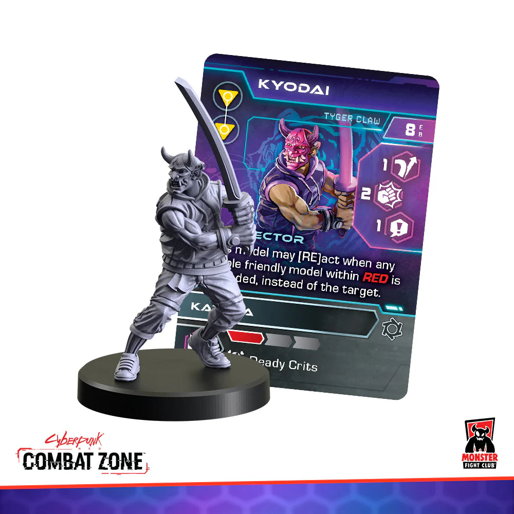 Cyberpunk RED: Combat Zone - Tyger Claws Starter
