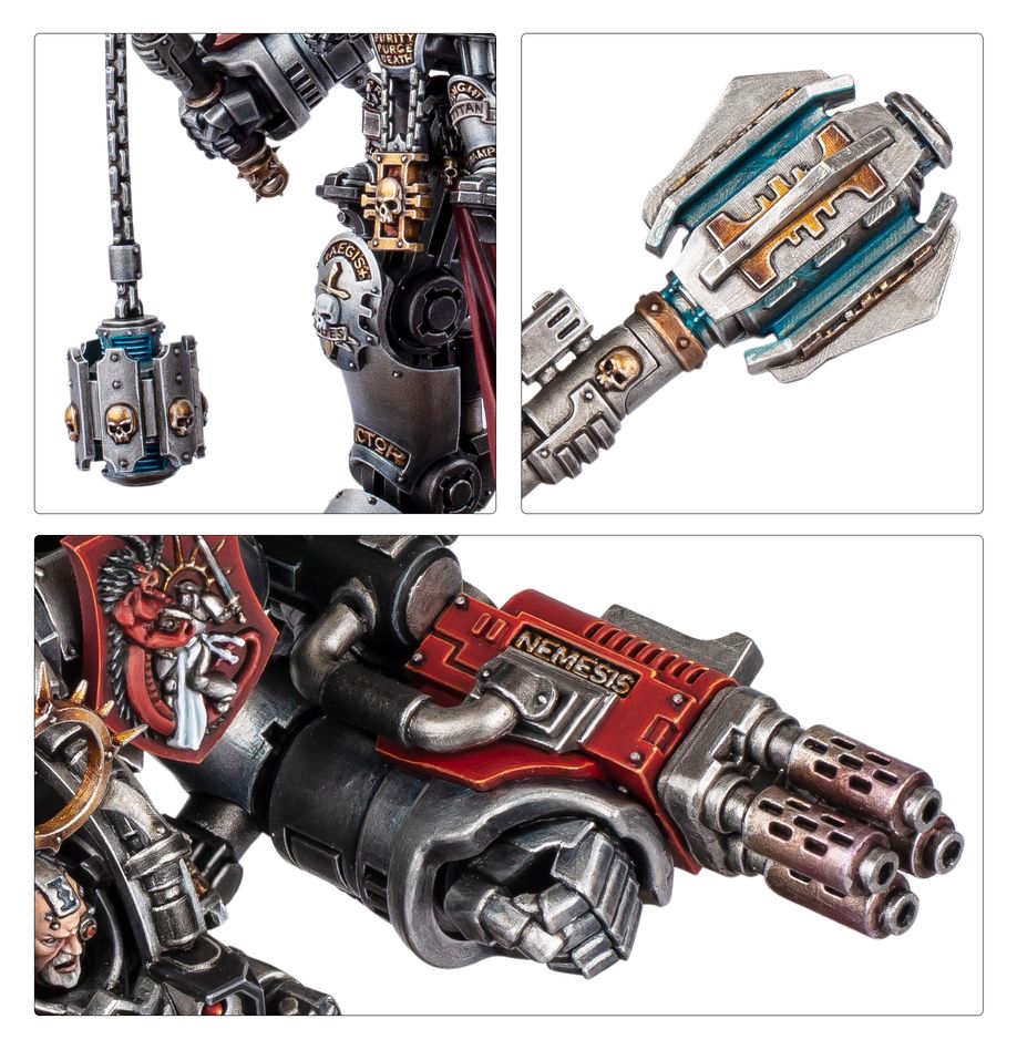Grey Knights - Grand Master in Nemesis Dreadknight