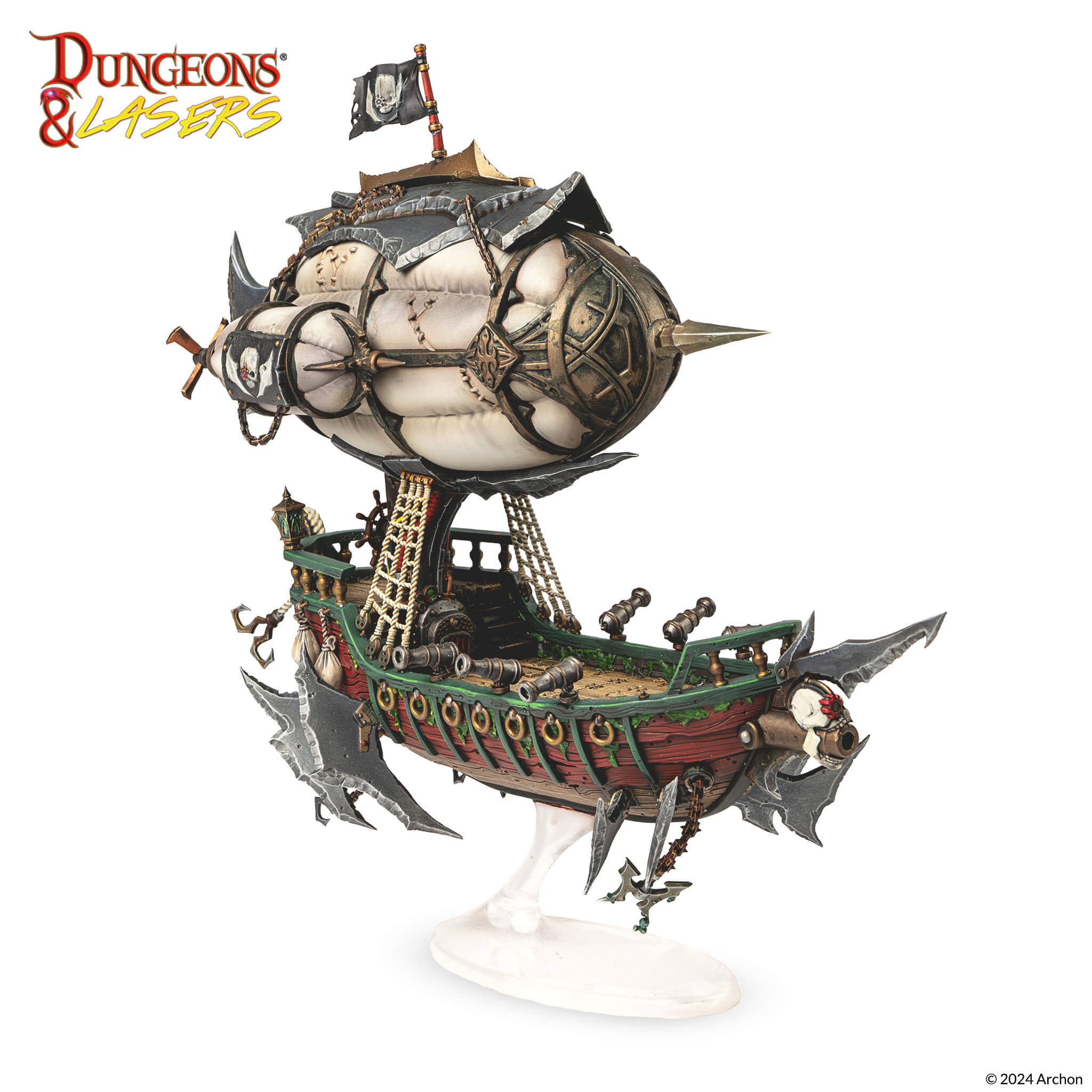 Archon Studio Dungeons and Lasers - Flying Pirates Airship