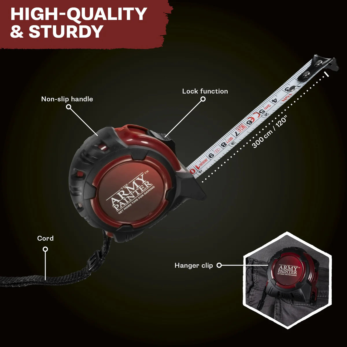 Army Painter - Rangefinder Tape Measure
