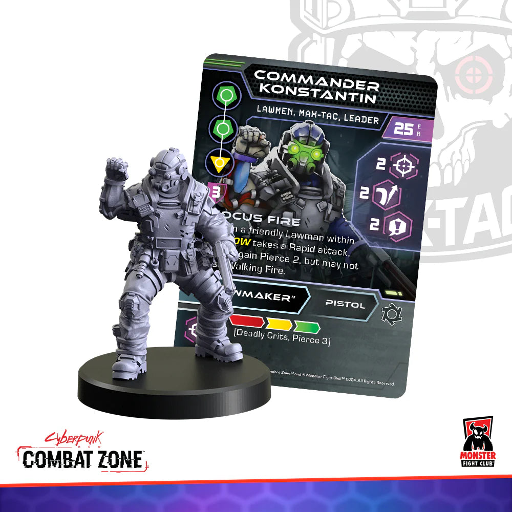 Cyberpunk: Combat Zone - Starter Gang - Max-tac