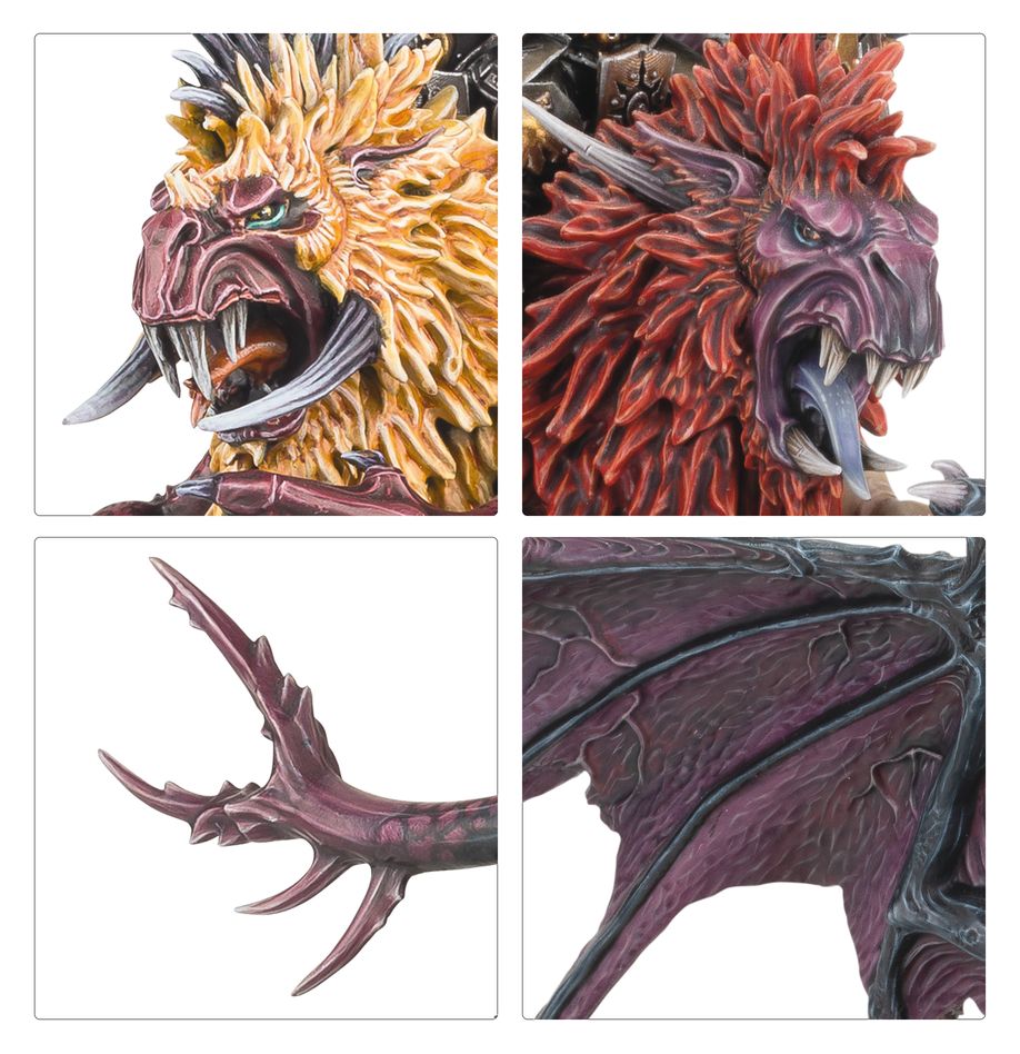 Warhammer - The Old World – Warriors of Chaos: Chaos Lord on Manticore