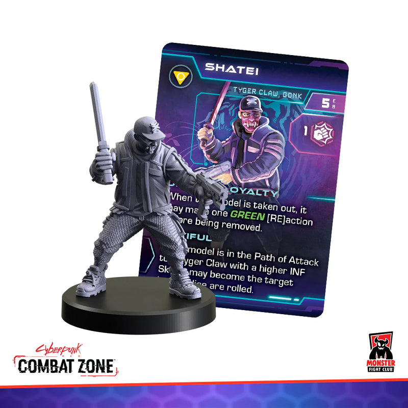 Cyberpunk RED Combat Zone - The Cub Hunt (Tyger Claw Gonks)