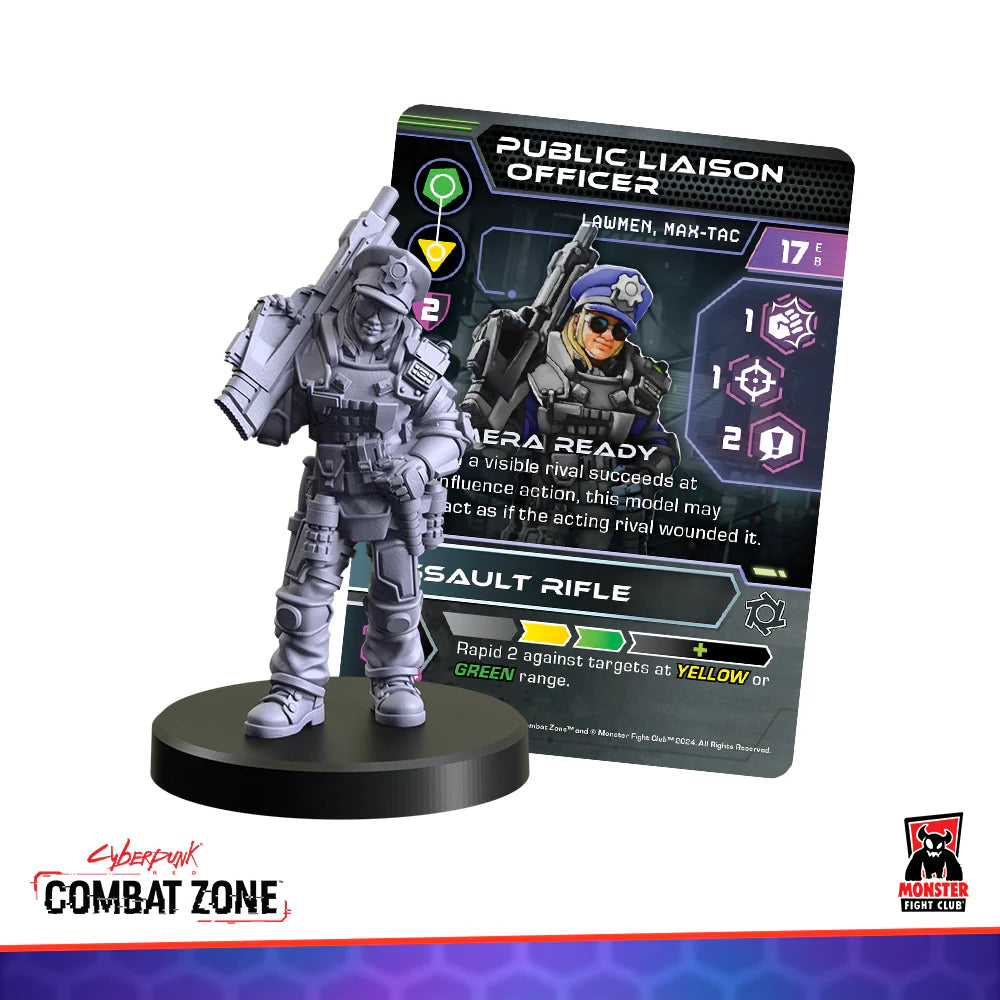 Cyberpunk: Combat Zone - Command & Control - Max-Tac: Gangers