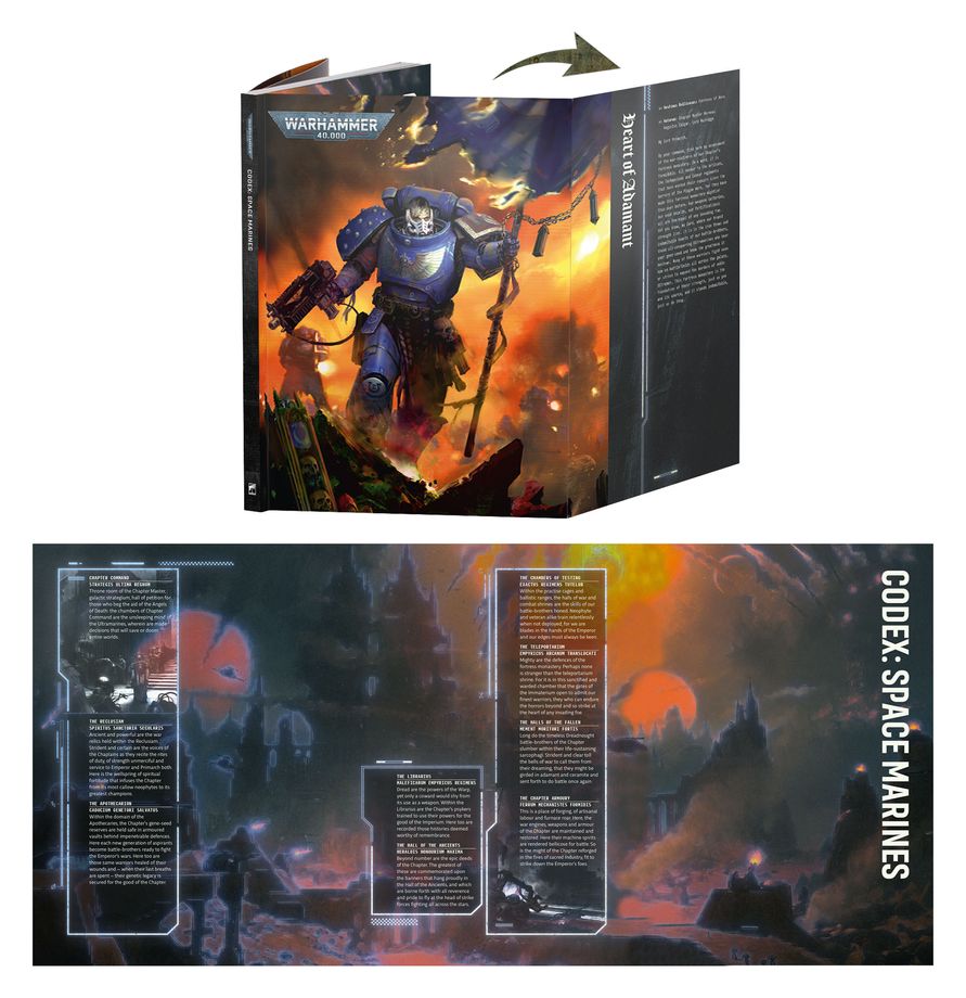 Warhammer 40K - Codex - Space Marines