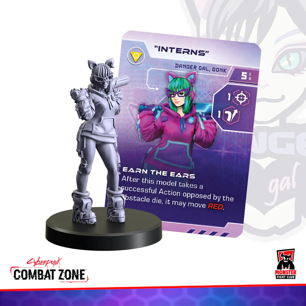 Cyberpunk RED Combat Zone - Peril Pledges (Danger Gal Gonks)