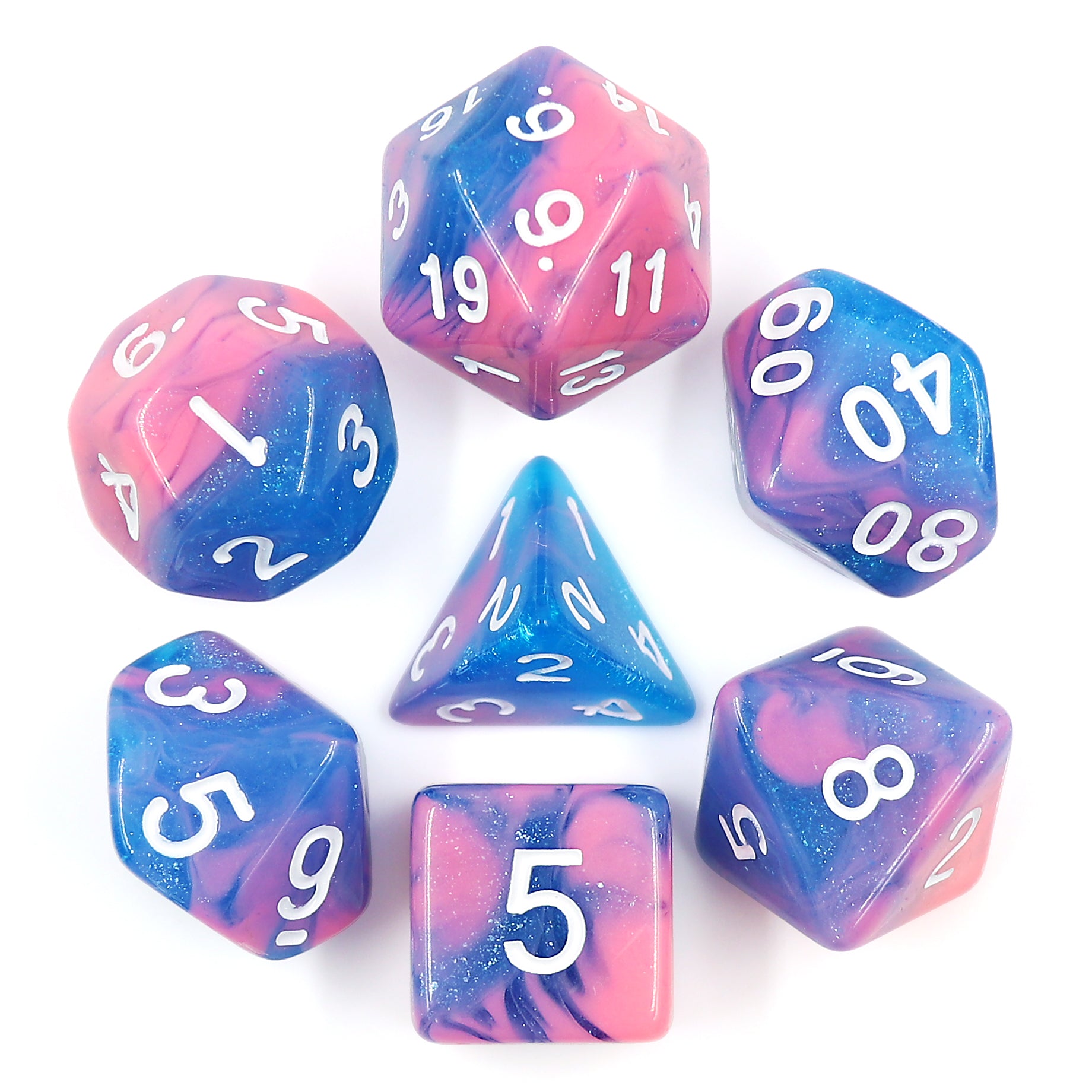Miami Vice - 7ct Dice Set