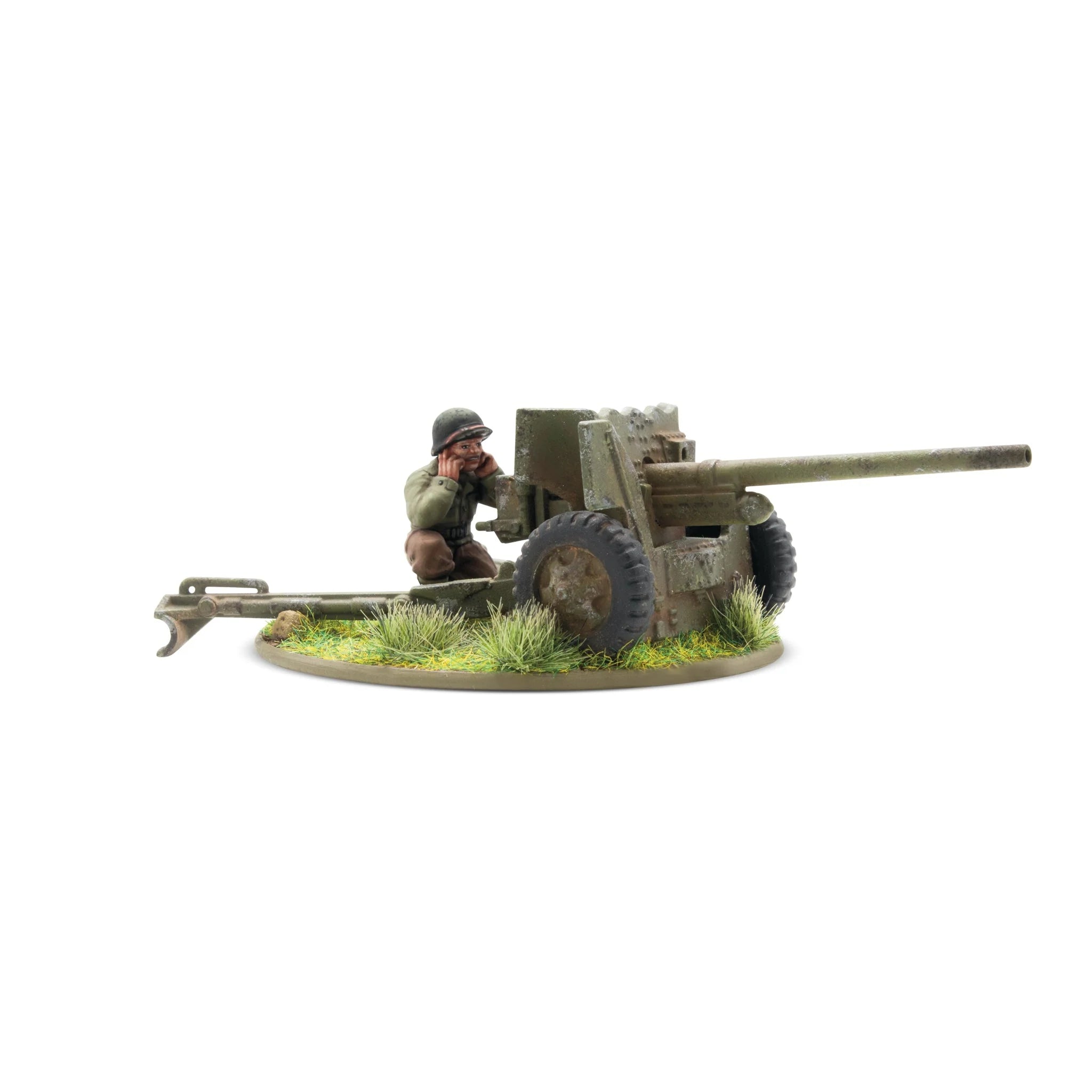 Bolt Action - American - Army 57mm Anti-Tank Gun (Plastic)