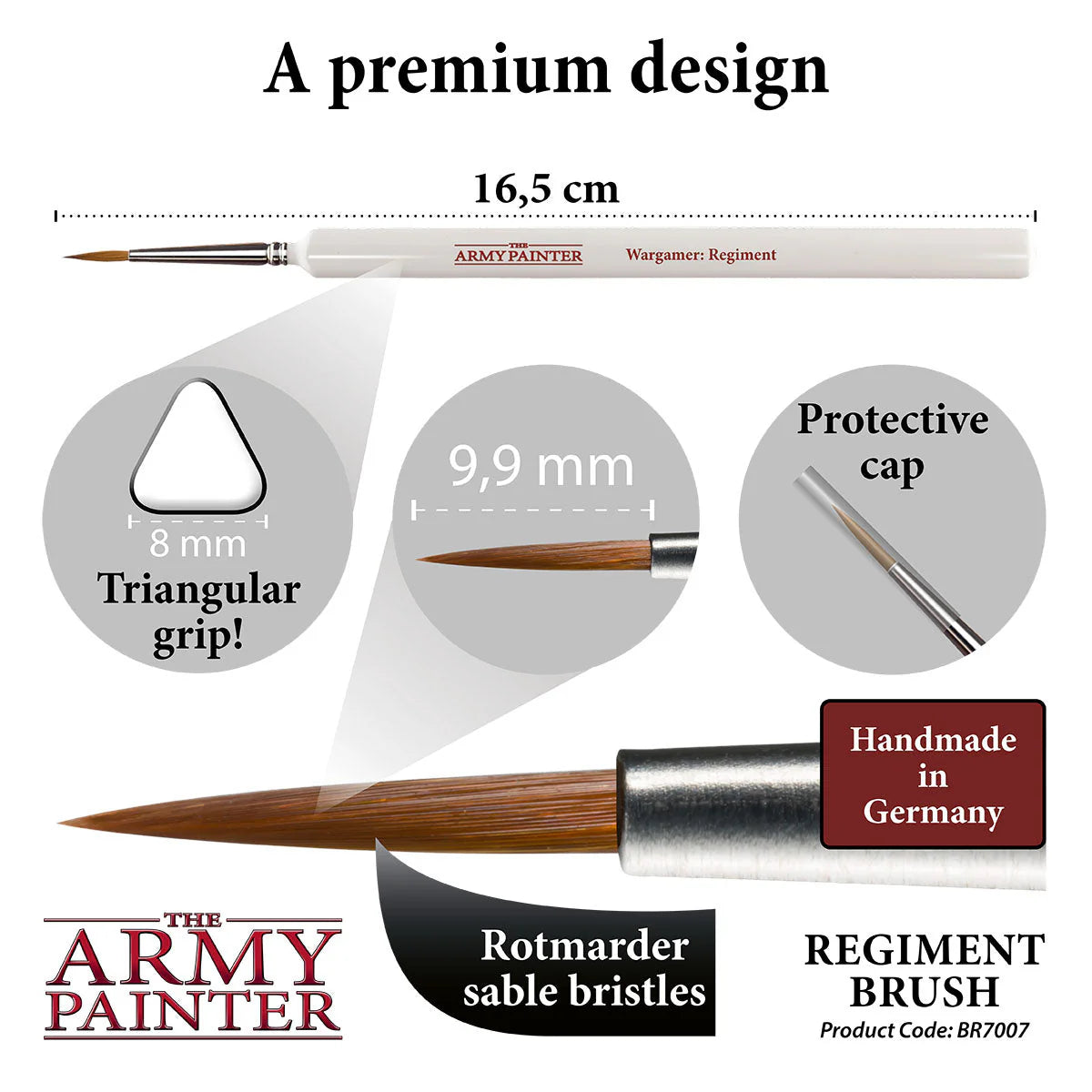 The Army Painter - Wargamer Brush - Regiment