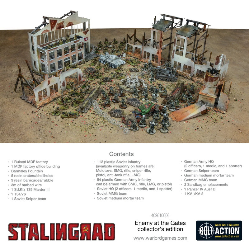 Bolt Action - Enemy at the Gates - Stalingrad battle set - collectors edition
