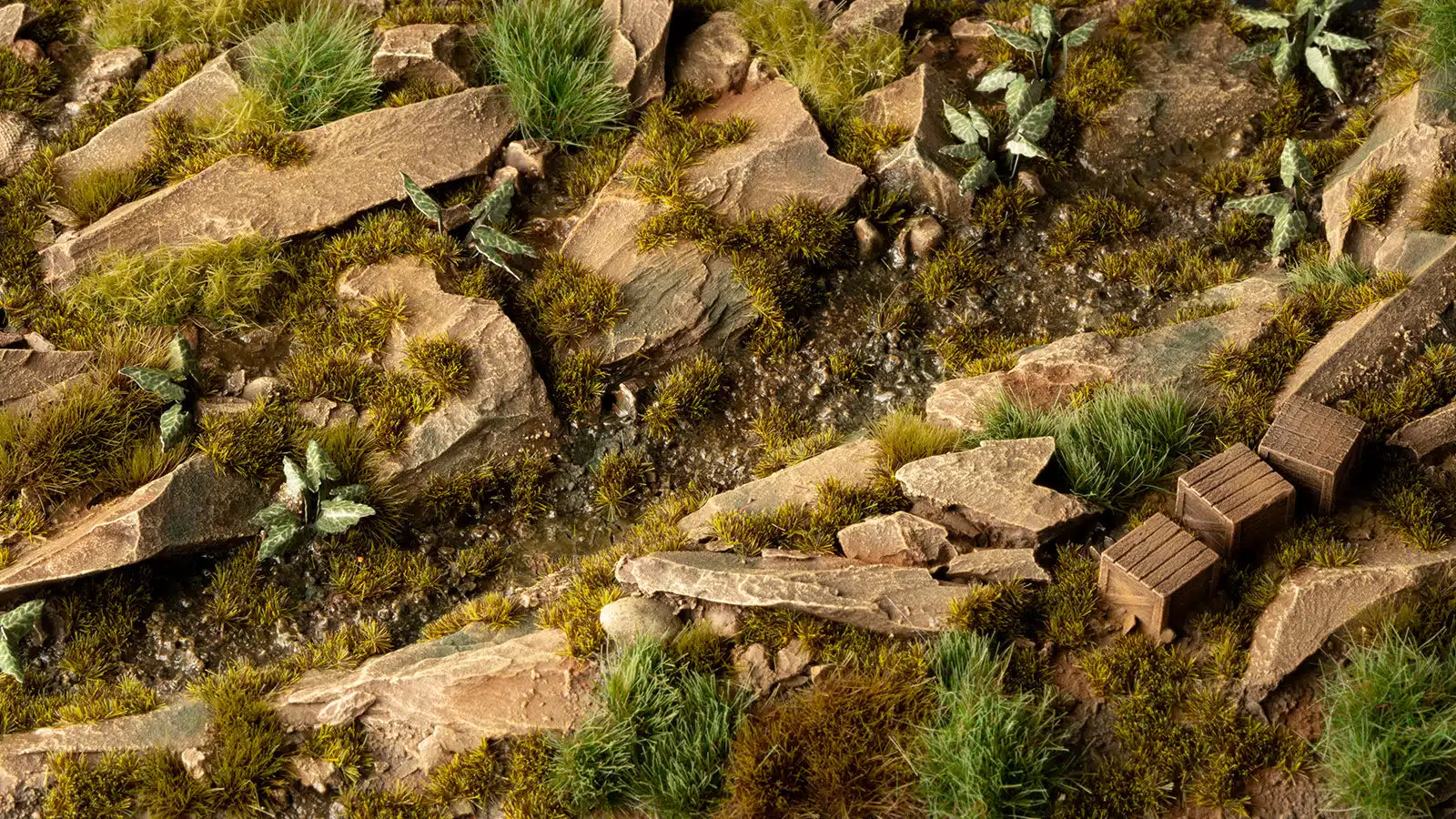 Gamers Grass -  Grass Tufts - Dark Moss (2mm)