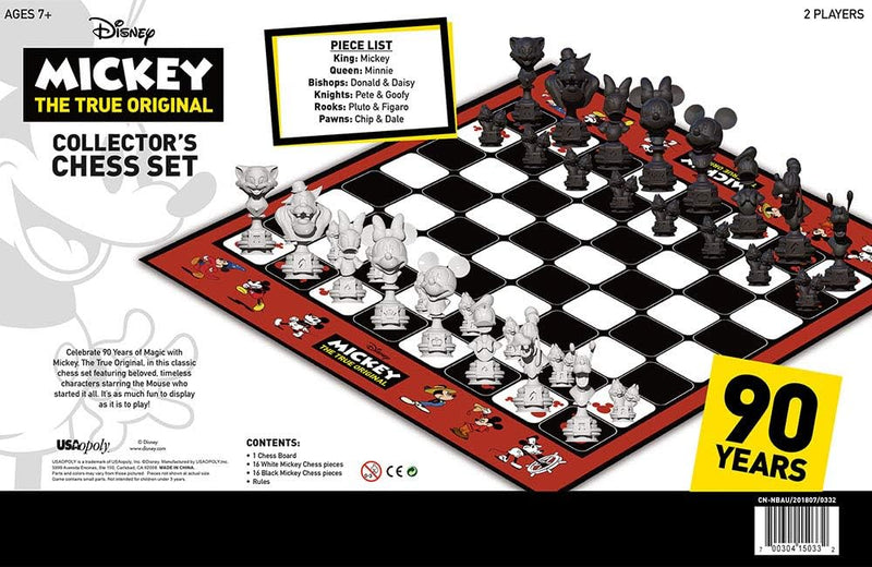 Mickey Mouse 90th Anniversary Chess Set