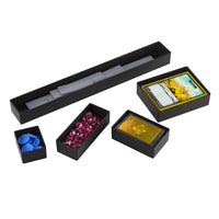 Game Castle TCG Storage Case - Black/White/Clear