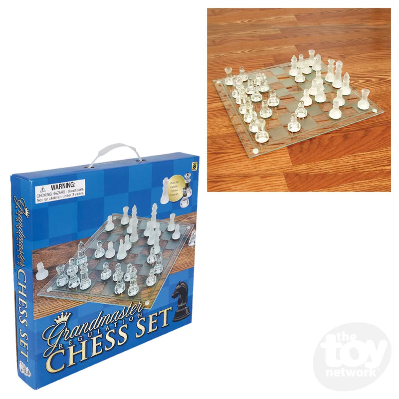 Glass Chess Set