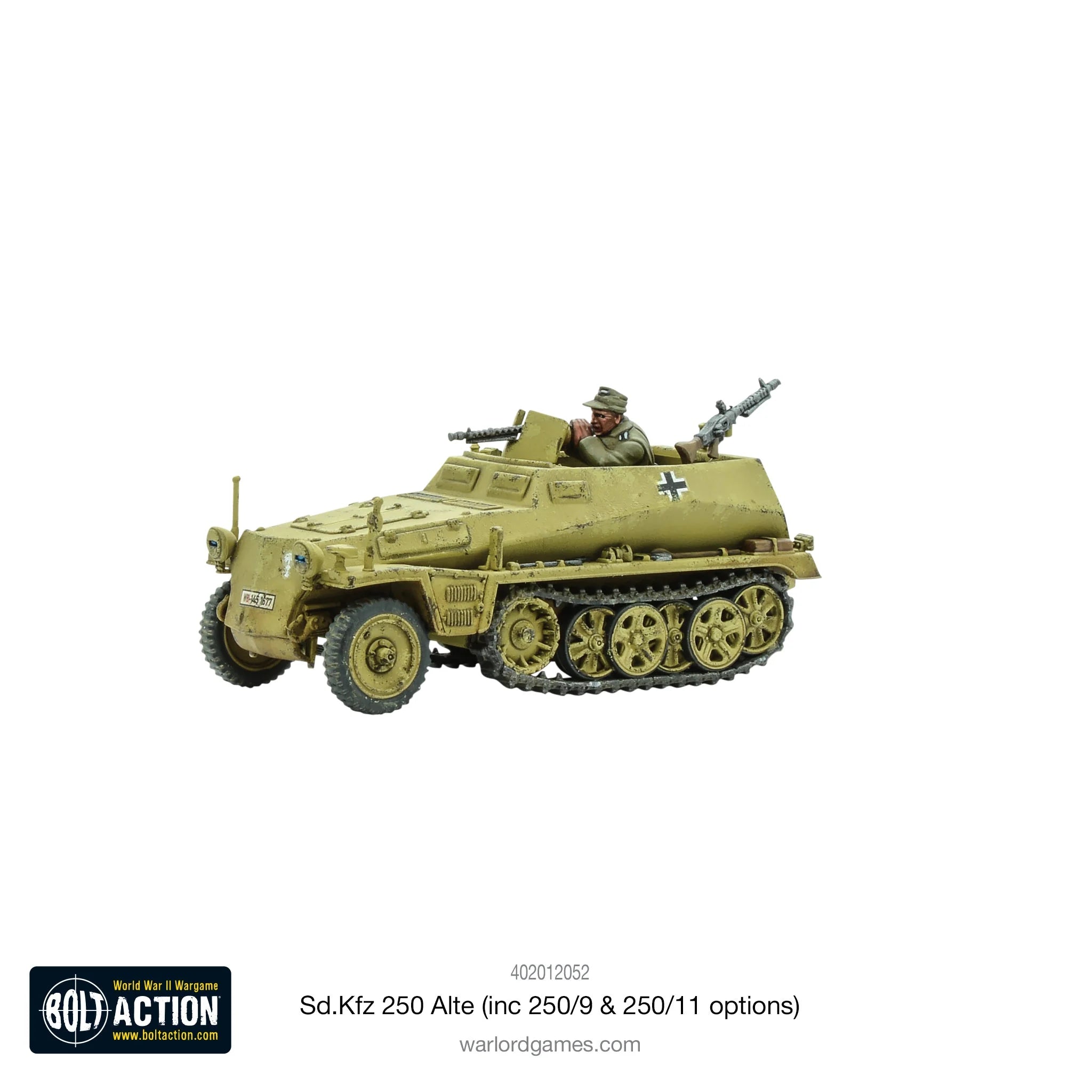 Bolt Action - Sd.Kfz 250 (Alte) Half-Track (Options For 250/1, 250/9 & 250/11 Variants)