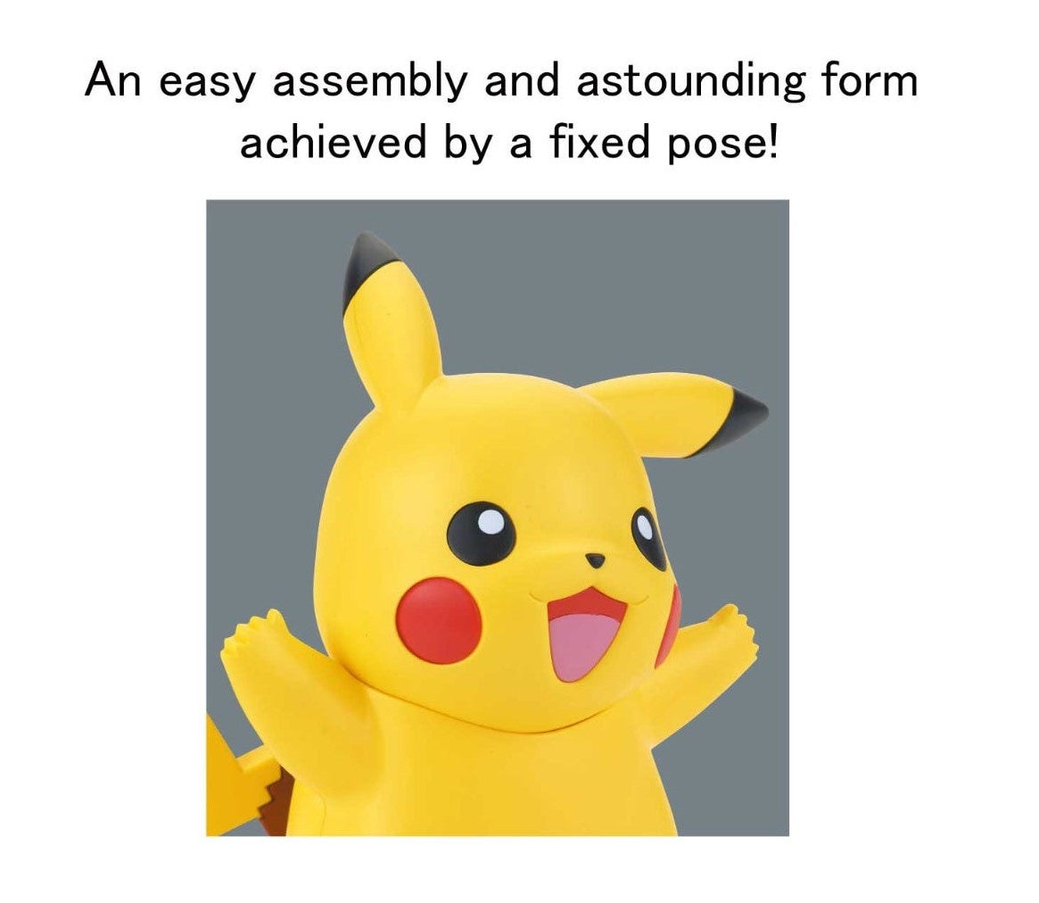 Bandai Spirits Pokemon Model Kit Quick! #01 Pikachu