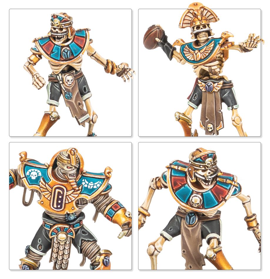Blood Bowl - Tomb Kings Blood Bowl Team - The Nehekhara Nightmares