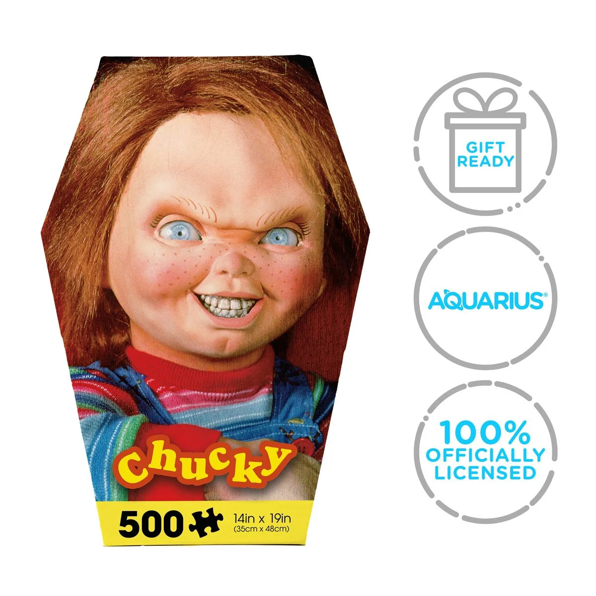 Child's Play Chucky Coffin Box 500-Piece Jigsaw Puzzle