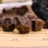Copper - 7ct Metal Mini Dice Set
