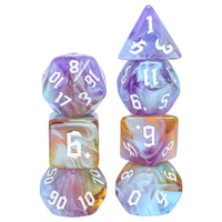 Amethyst Sunset Dice Set