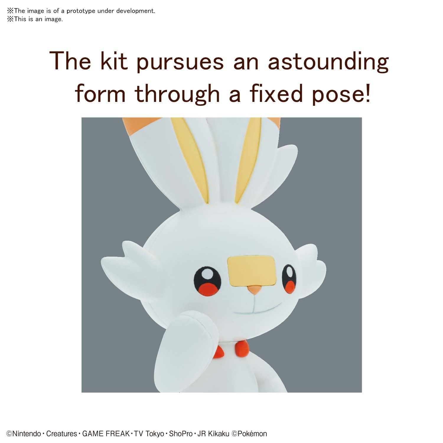Pokémon Model Kit Quick!! 05 Scorbunny