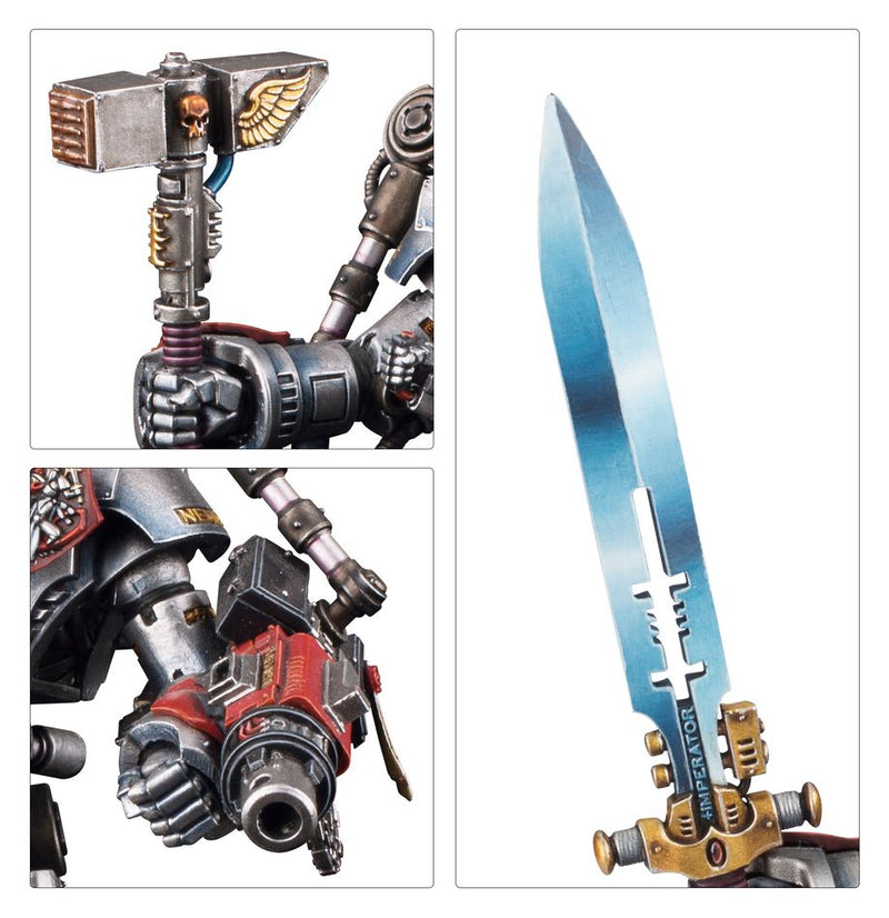 Grey Knights - Grand Master in Nemesis Dreadknight