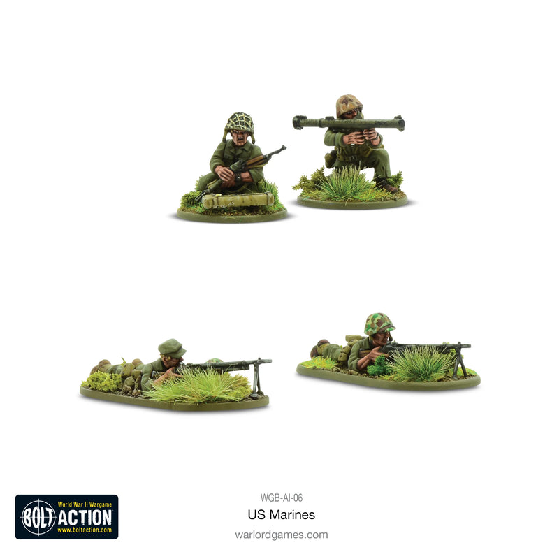 Bolt Action -  US Marines plastic box set