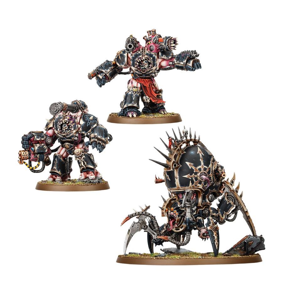 Warhammer 40k - Chaos Space Marines Battleforce - Hellforged Warband