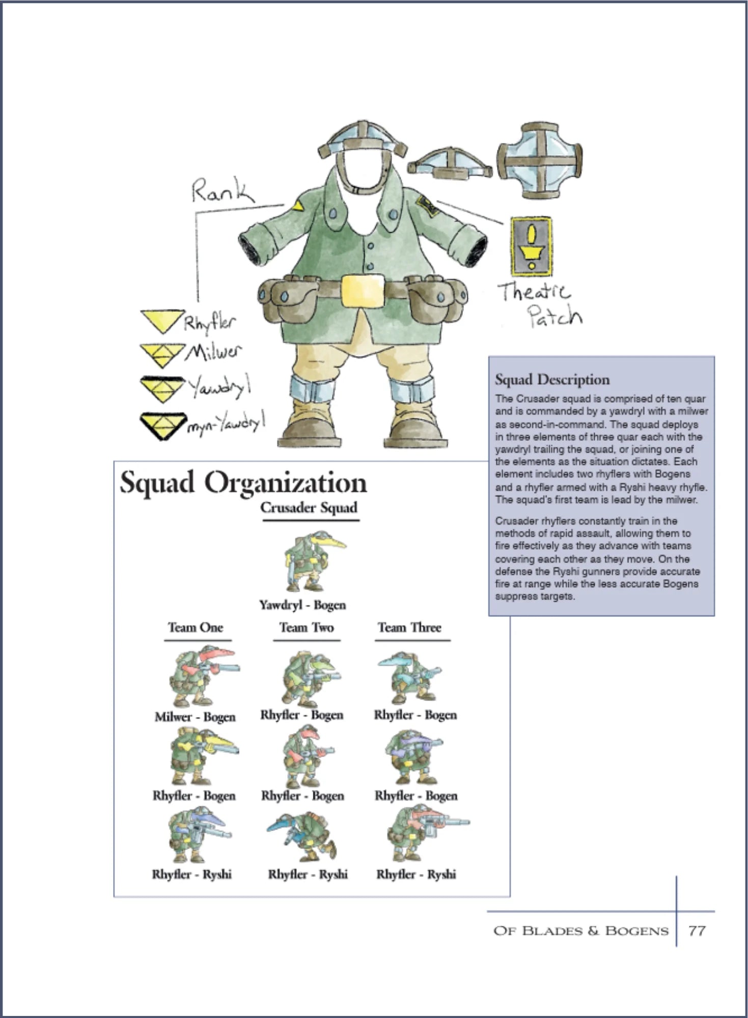 Quar: Clash of Rifles - Hardcover Rulebook
