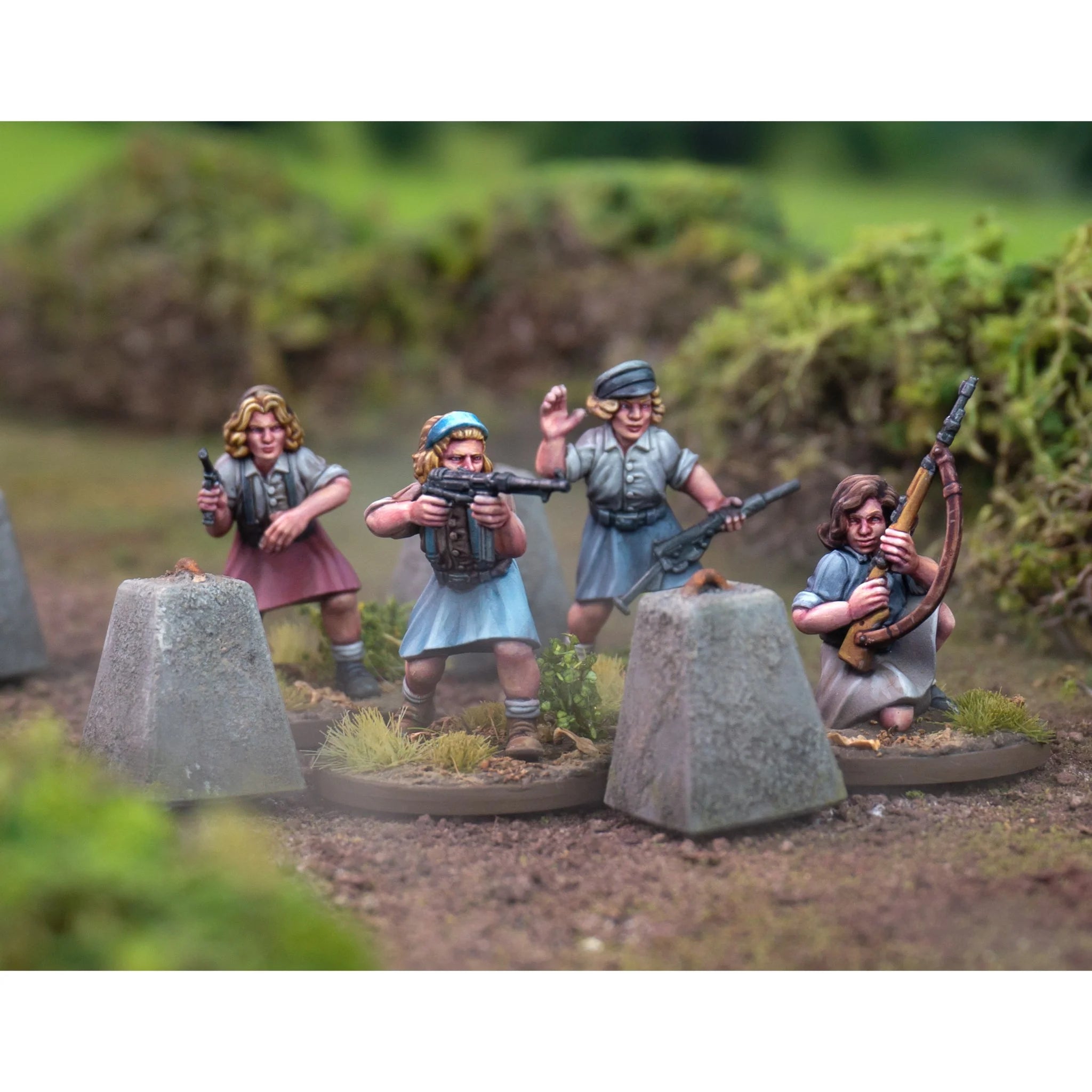 Wargames Atlantic - Partisans (2) French Resistance Women