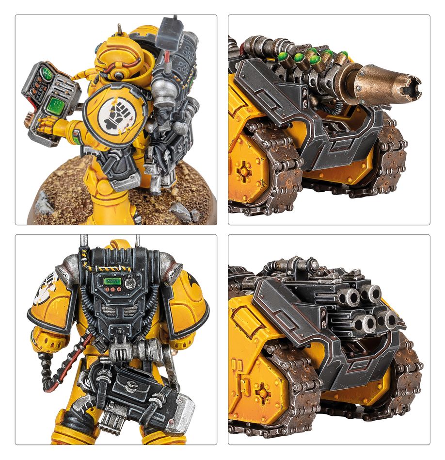Warhammer Horus Heresy - Legiones Astartes - Rapier Quad Heavy Bolters and Graviton Cannon Battery