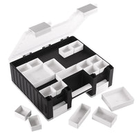 Game Castle TCG Storage Case - Black/White/Clear