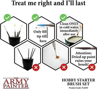 Army Painter: Brushes: Hobby Starter Brush Set