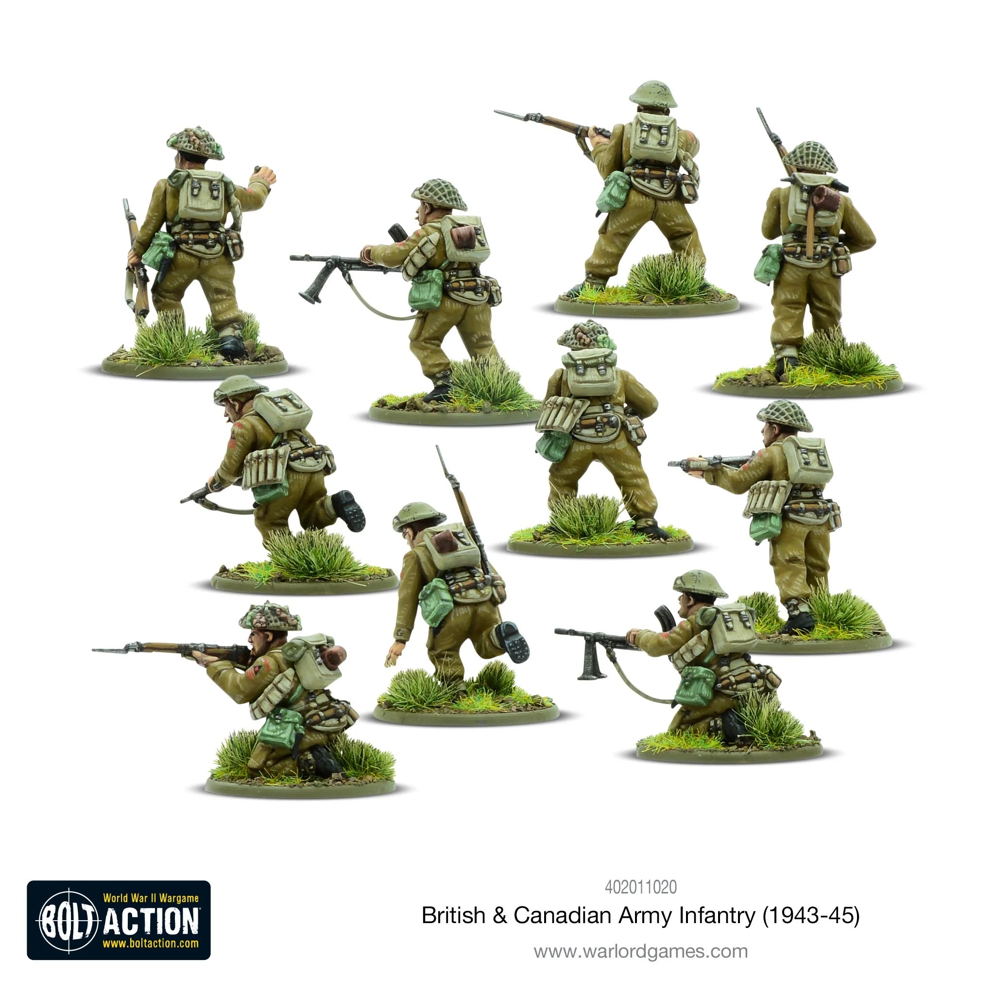 Bolt Action - British & Canadian Army infantry (1943-45)