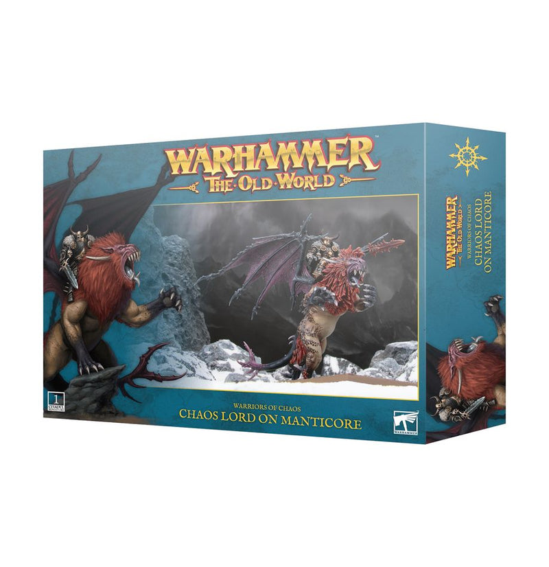 Warhammer - The Old World – Warriors of Chaos: Chaos Lord on Manticore