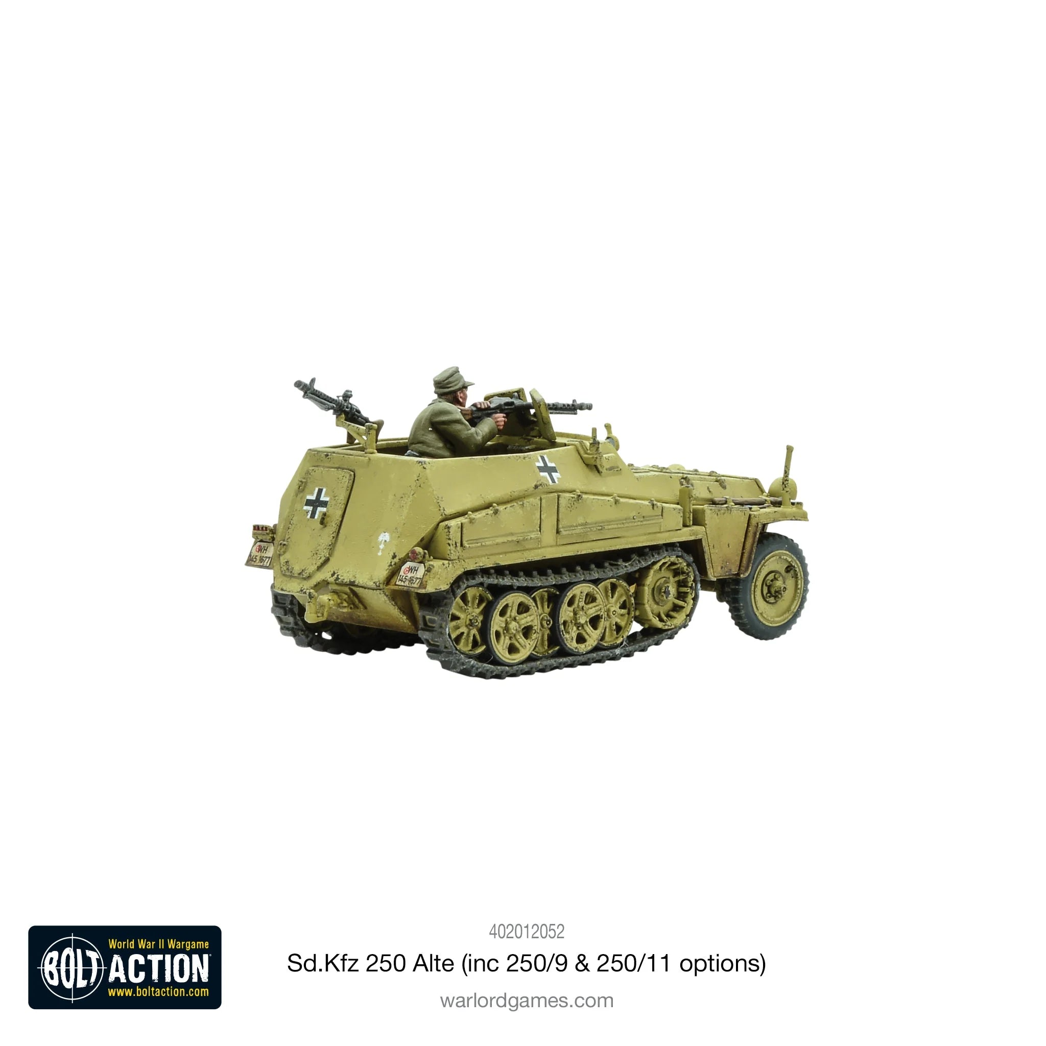 Bolt Action - Sd.Kfz 250 (Alte) Half-Track (Options For 250/1, 250/9 & 250/11 Variants)