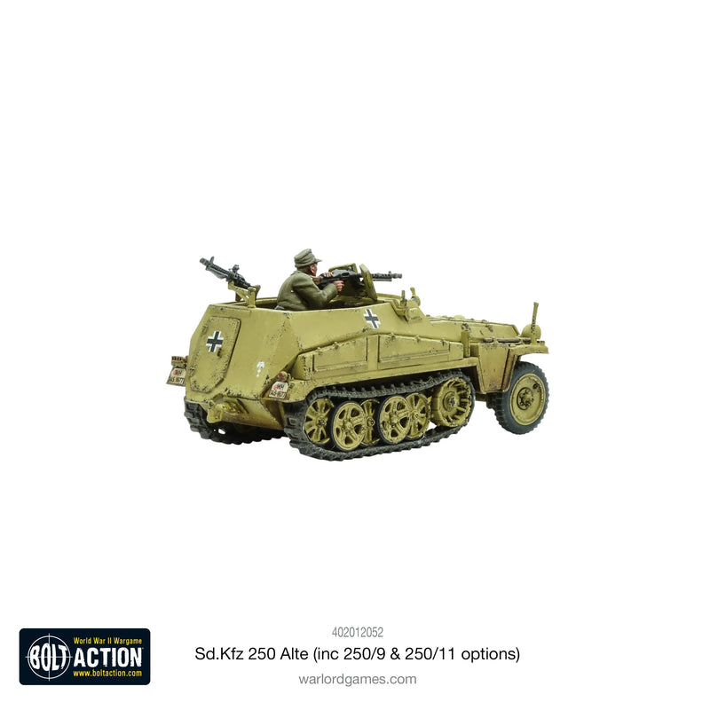 Bolt Action - Sd.Kfz 250 (Alte) Half-Track (Options For 250/1, 250/9 & 250/11 Variants)