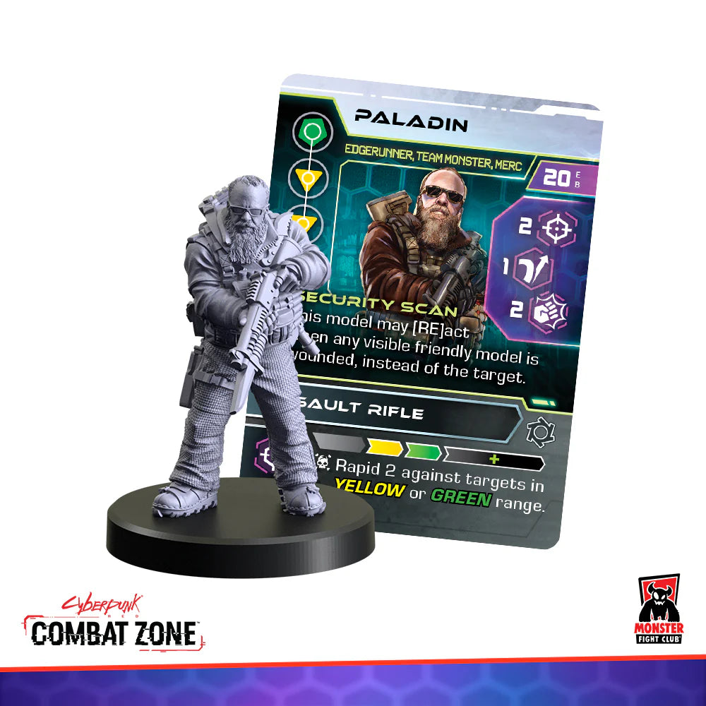 Cyberpunk RED: Combat Zone - Team Monster