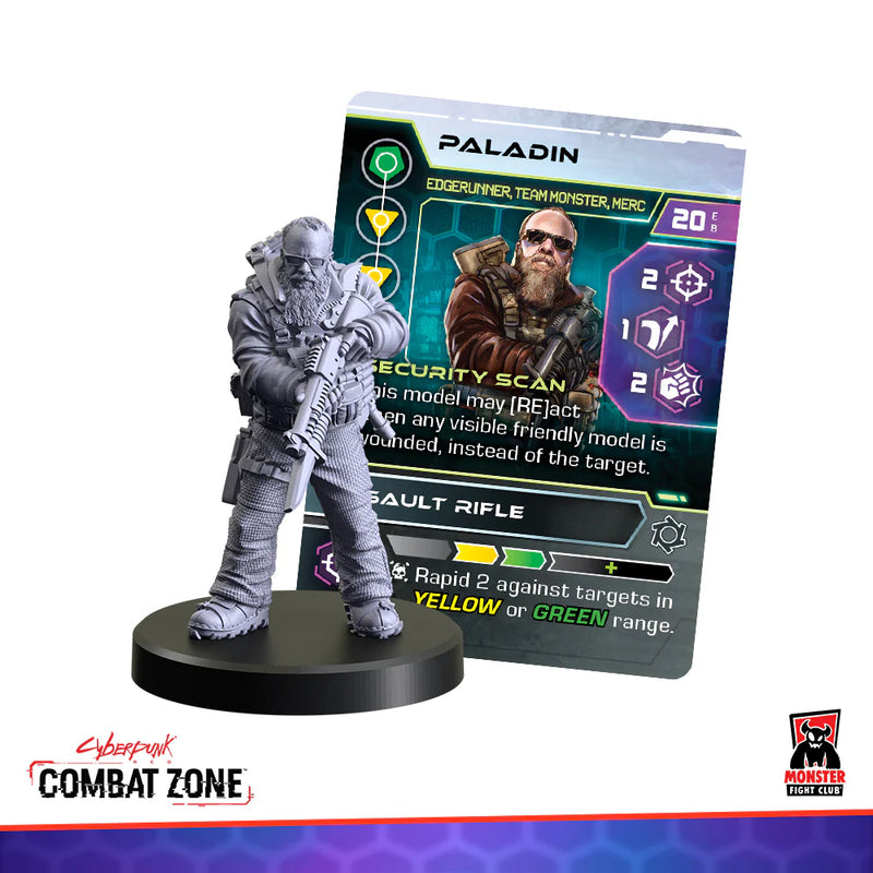 Cyberpunk RED: Combat Zone - Team Monster