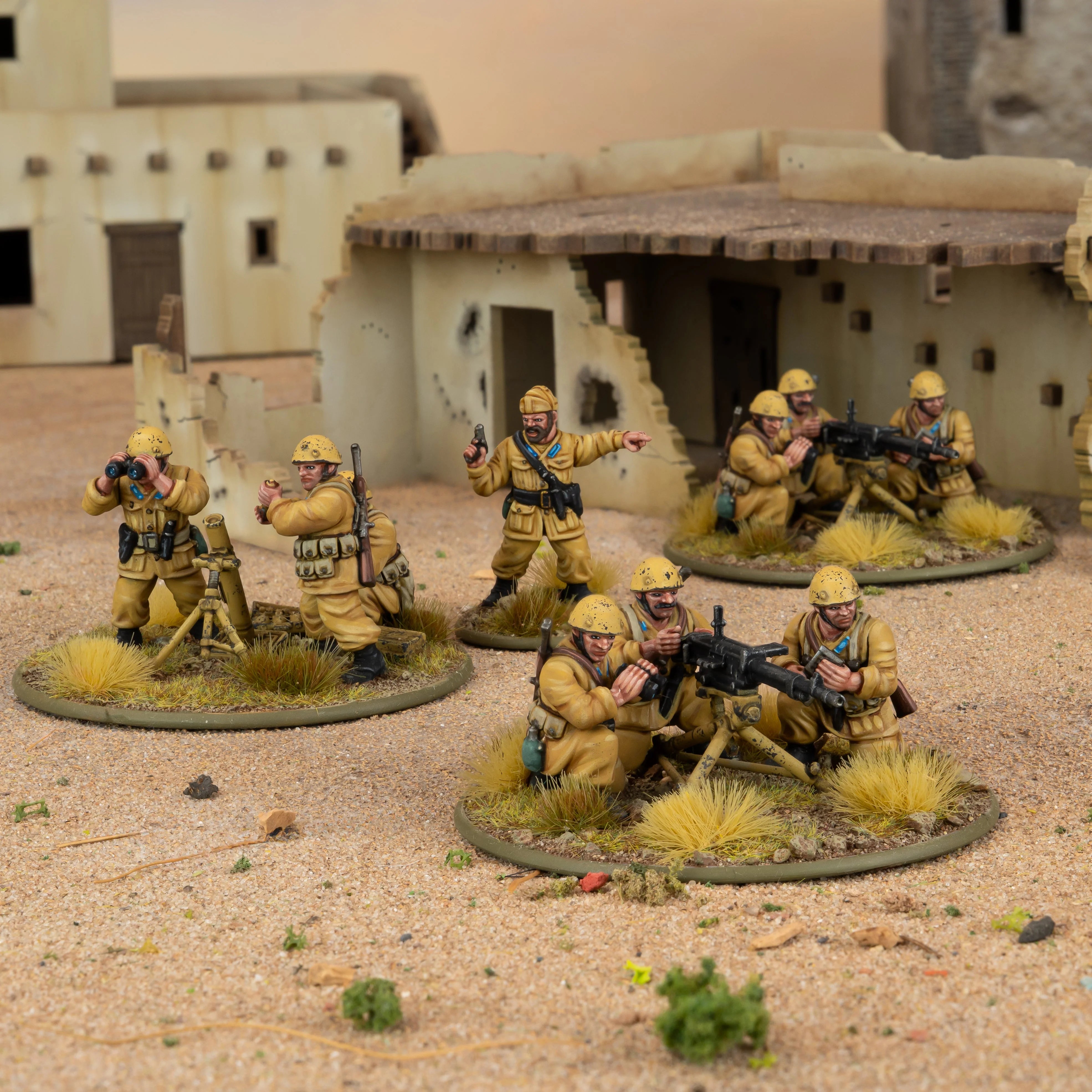 Bolt Action - Italy - Italian Paracadutisti - Heavy Weapons Platoon