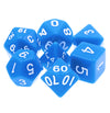 Blue Opaque - 7ct Dice Set
