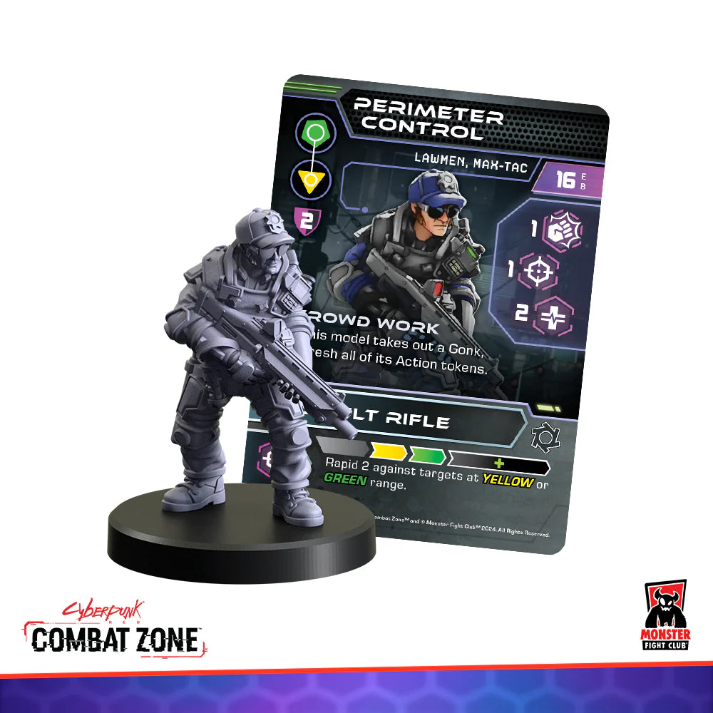 Cyberpunk: Combat Zone - Command & Control - Max-Tac: Gangers