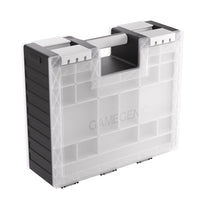 Game Castle TCG Storage Case - Black/White/Clear