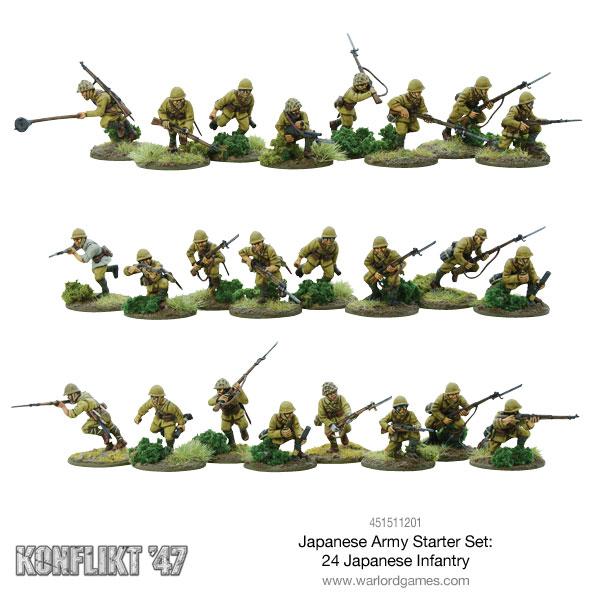 Bolt Action - Konflikt '47 - Japanese Starter Set